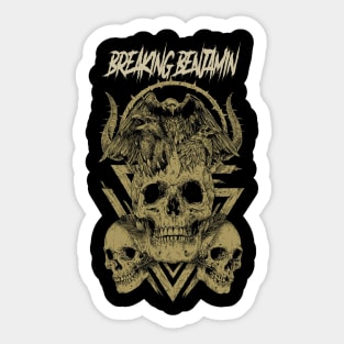 BREAKING BENJAMIN BAND Sticker